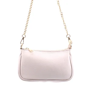 Venus-2 borsa in pelle con catena oro