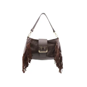 Verona borsa a spalla con frange donna
