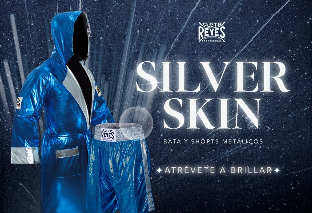 Vestaglia da ring Cleto Reyes con cappuccio Metallic Edition - immagine 8