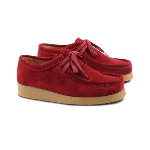 Scarpa stringata scamosciata da donna