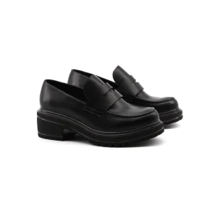 Mocassino da donna con tacco