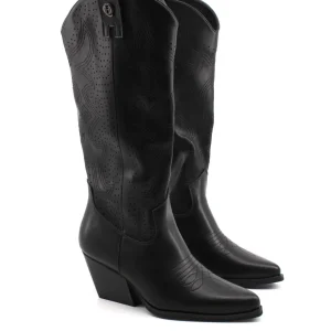 Stivale texano da donna con ricami