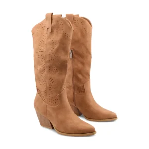 Stivale texano da donna con ricami