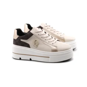 Sneaker zeppa da donna