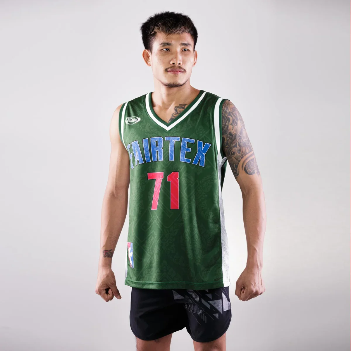 Canotta Fairtex Jersey NBA JS19 Verde - immagine 6