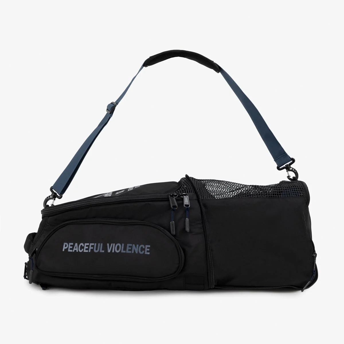 Zaino Manto SOCIETY Convertible M Nero-blu - immagine 3