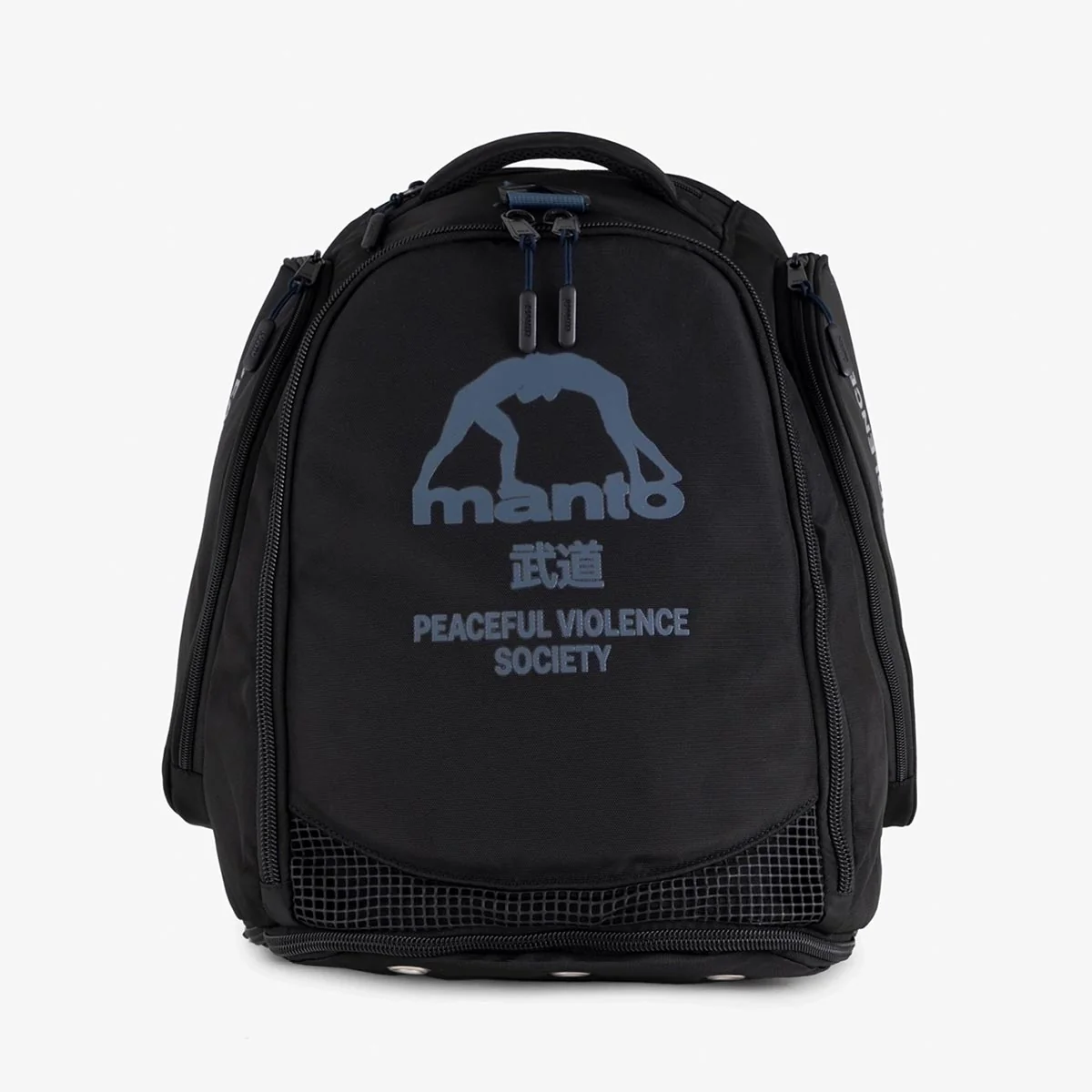 Zaino Manto SOCIETY Convertible M Nero-blu - immagine 4