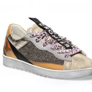 ALPHA GLITTER SNEAKERS CROMIER DONNA
