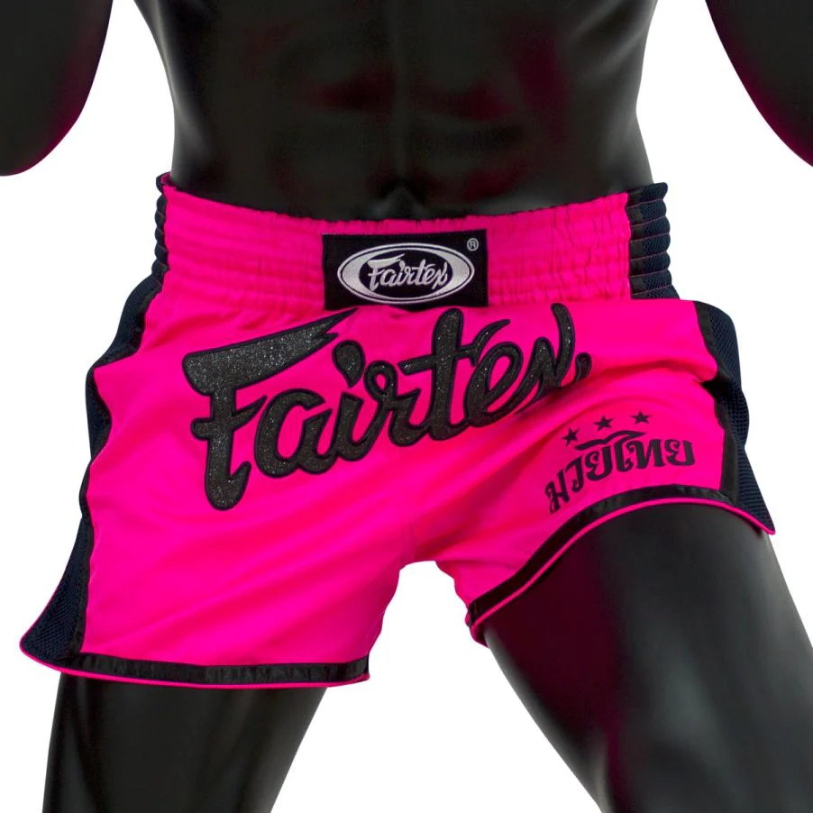 Pantaloncini kick-thai Fairtex BS1714 Rosa - immagine 4