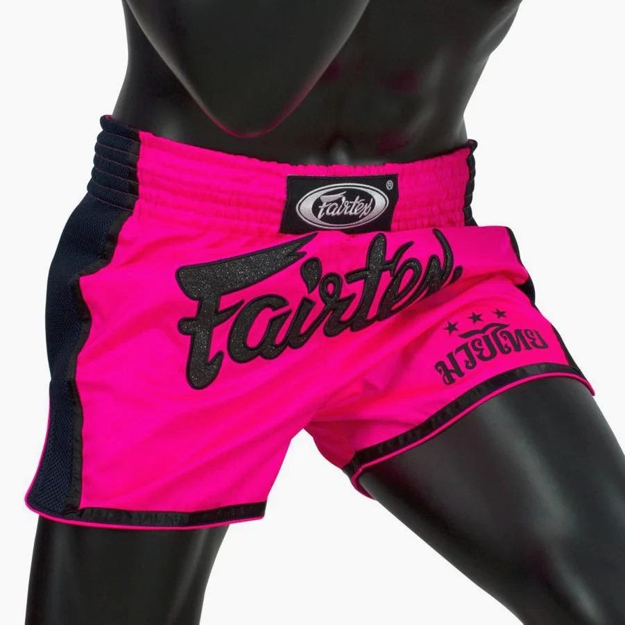 Pantaloncini kick-thai Fairtex BS1714 Rosa - immagine 5