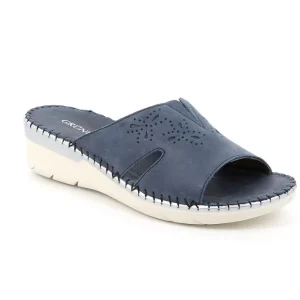 CIABATTA FASCIATA CON ZEPPA GRUNLAND DONNA