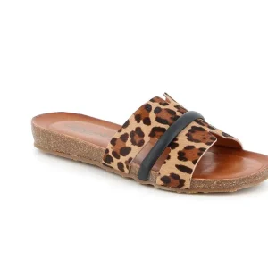 CIABATTA ANIMALIER SAPP GRUNLAND DONNA
