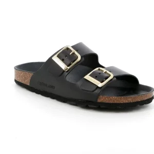 CIABATTA A DUE FASCE MODELLO BIRCKENSTOCK SARA GRUNLAND DONNA