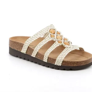 CIABATTA IN SUGERO CON  FASCE A INTRECCIO HOLA GRUNLAND DONNA