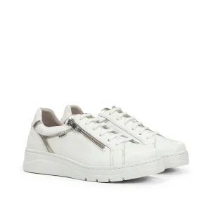 SNEAKERS ALLACCIATA CON ZIP LATERALE POMPAS FLUCHOS DONNA