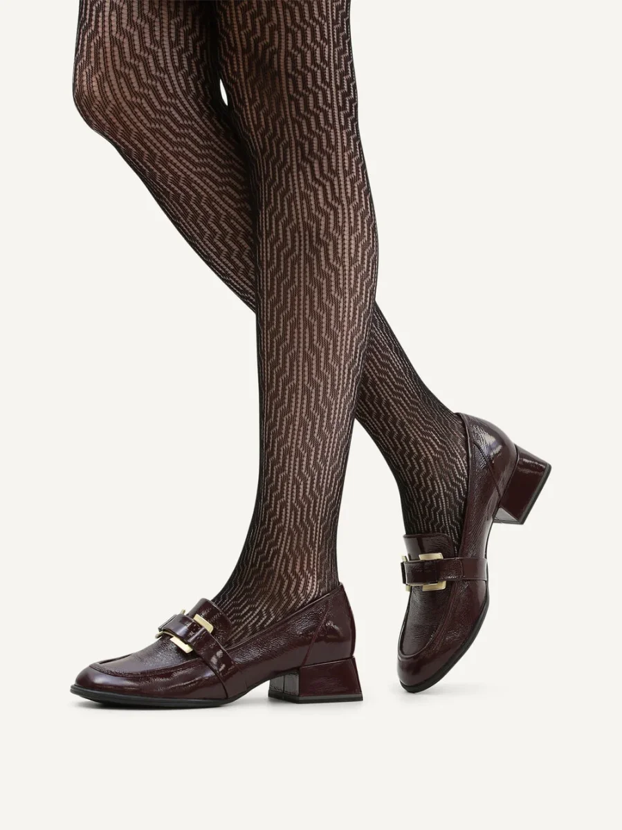 MOCASSINO TACCO 3,5 CON FIBBIETTA CAPRICE DONNA