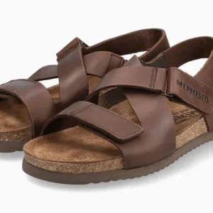 SANDALO IN SUGHERO CON CHIUSURA A STRAPPO NADEK MEPHISTO UOMO