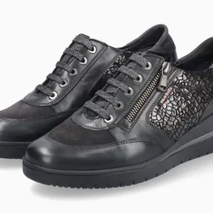 SCARPA ALLACCIATA E ZIP LATERALE PATRIZIA MOBILS ERGONOMIC MEPHISTO DONNA