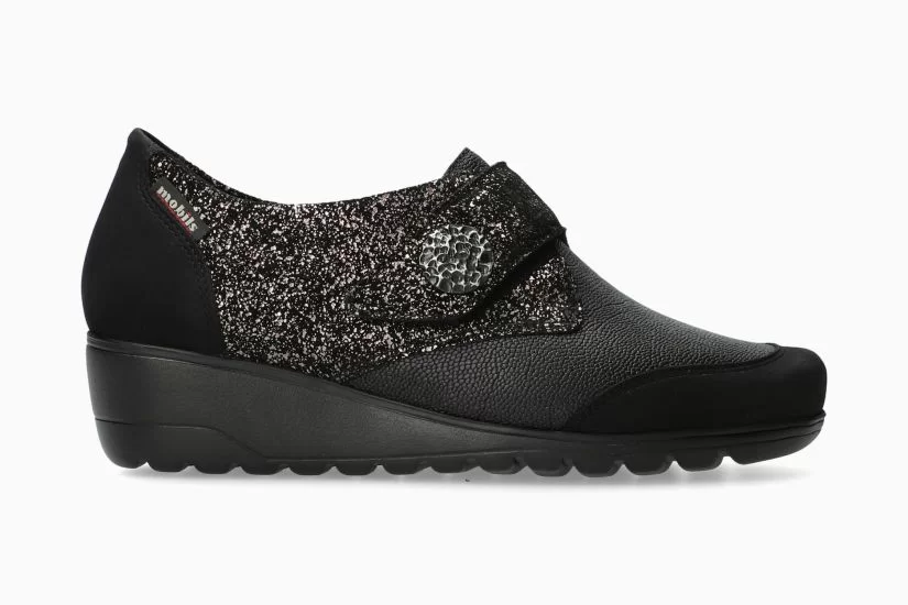 SCARPA ELASTICA CON STRAPPO BRANDA MOBILS ERGONOMIC MEPHISTO DONNA - immagine 3