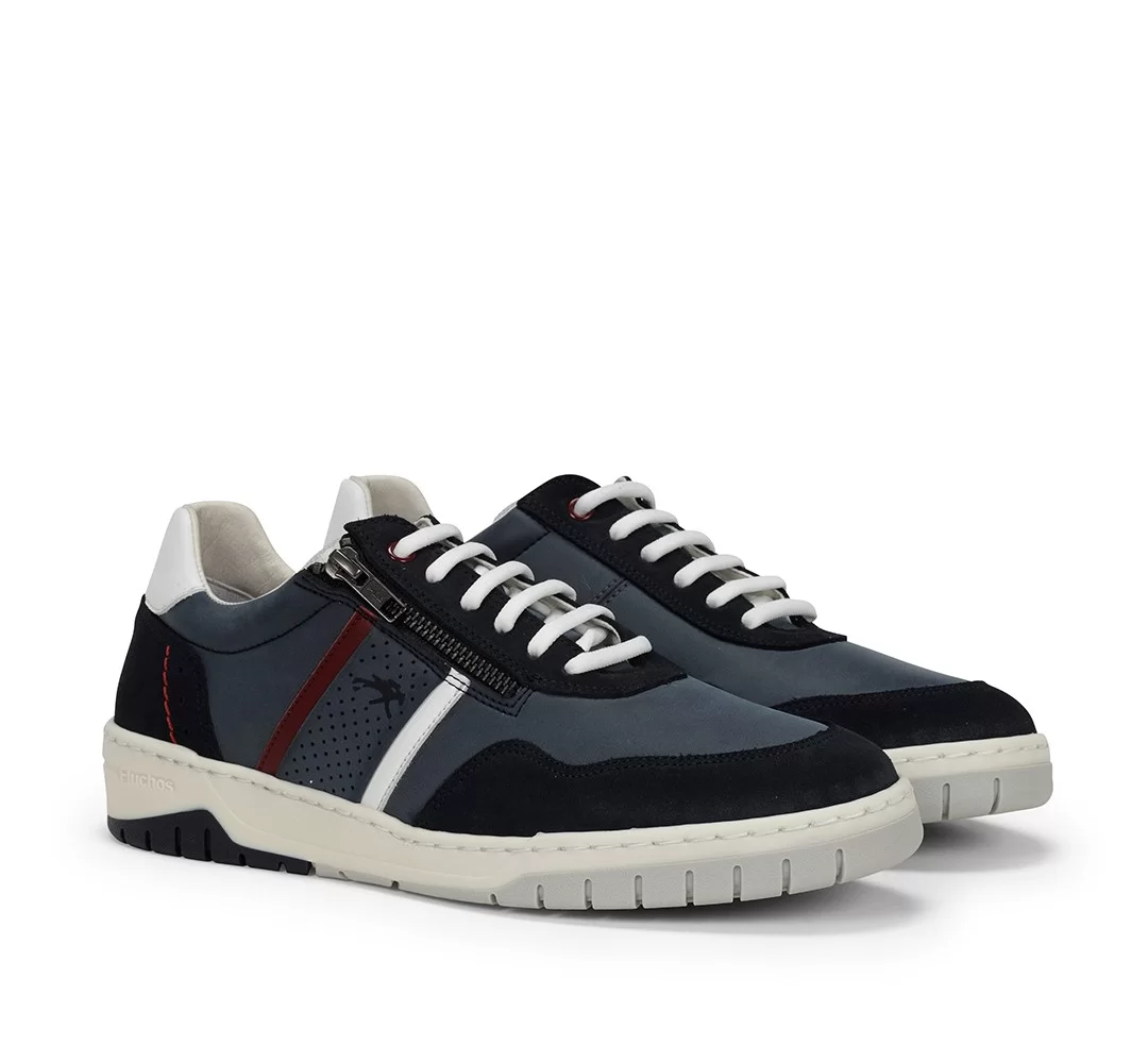 SNEAKERS CON LACCI E ZIP LATERALE ROGER FLUCHOS UOMO