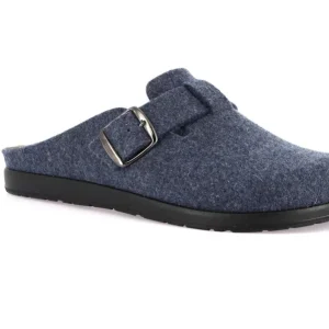 PANTOFOLA ECO-FRIENDLY  CON FIBBIA GRUNLAND UOMO