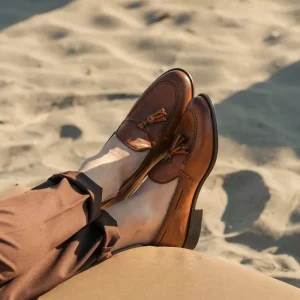 MOCASSINO CON NAPPINE KEBO