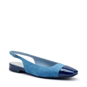 CHANEL SLINGBACK  IN DENIM FRAU DONNA