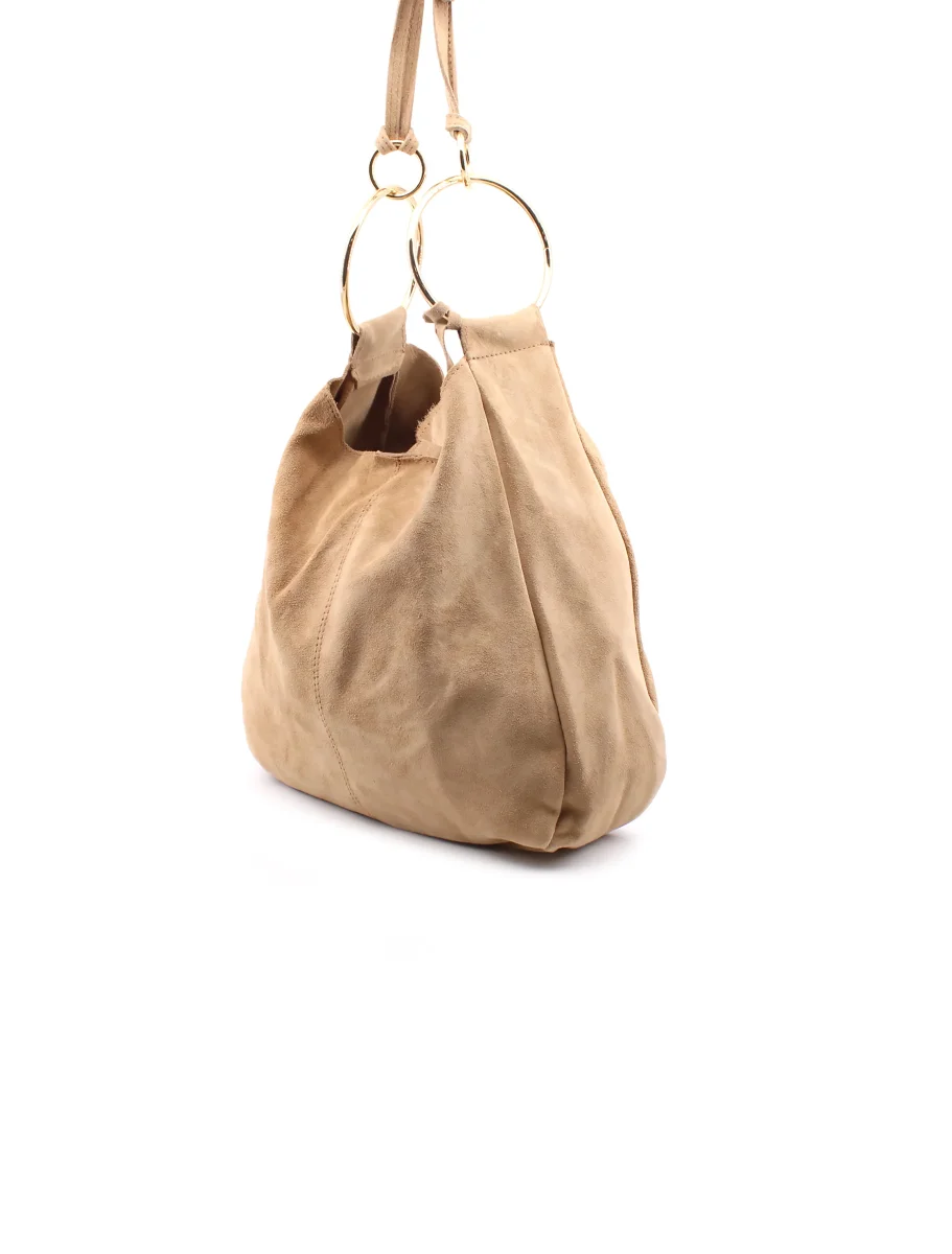 Sarzana borsa scamosciata da donna - immagine 3