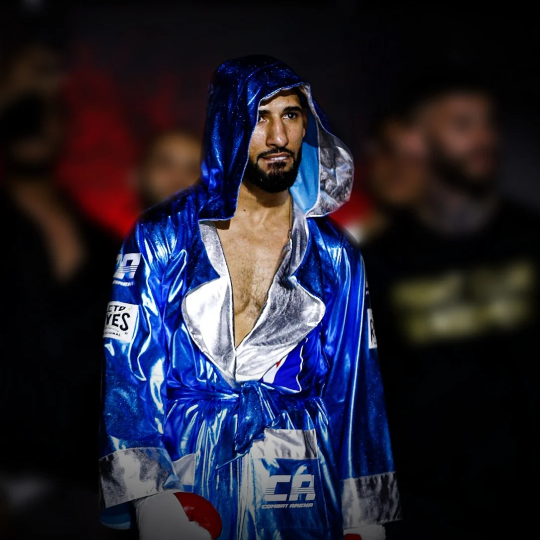 Vestaglia da ring Cleto Reyes con cappuccio Metallic Edition - immagine 6