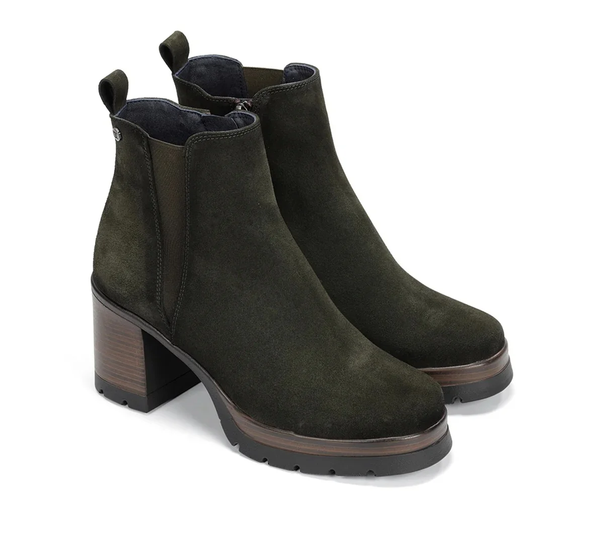 TRONCHETTO CON TACCO 8 E PLATEAU SAFE DORKING BY FLUCHOS DONNA - immagine 6