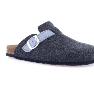 PANTOFOLA IN FELTRO CON PLANTARE IN SUGHERO SARA GRUNLAND DONNA